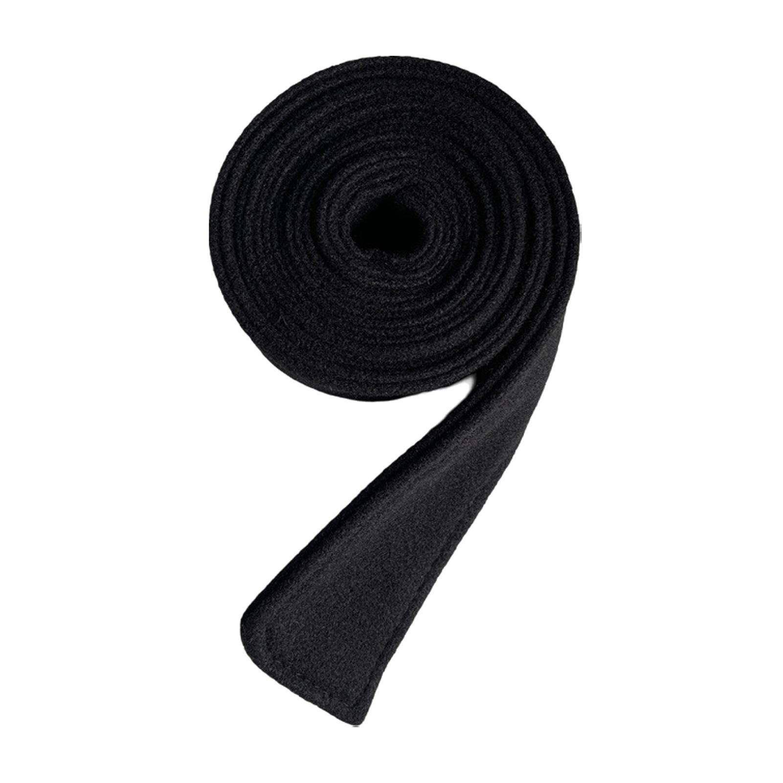 

Double-SidedWomen Coat BeltMade High-qualityWoolDurable Waist Belt Easy To Carry Durable Waist Belt Women Coat чёрный