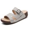 Lady Sandals for HotSeason Wear Non-slip Soft Sole Lady Sandals Large-sized Thick-soled Sponge Cake Flip-flops FootPairs