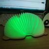 Christmas Creative Gifts Wooden Book Light Lamp Paper Lamp For