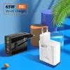 65W GaN Fast Charger: Multi-port, European/American/UK Standard for Mobile Phones