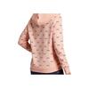 Adidas Letter Print Hooded Casual Long Sleeve Sweatshirt Women Sweatshirt Pink EI6246