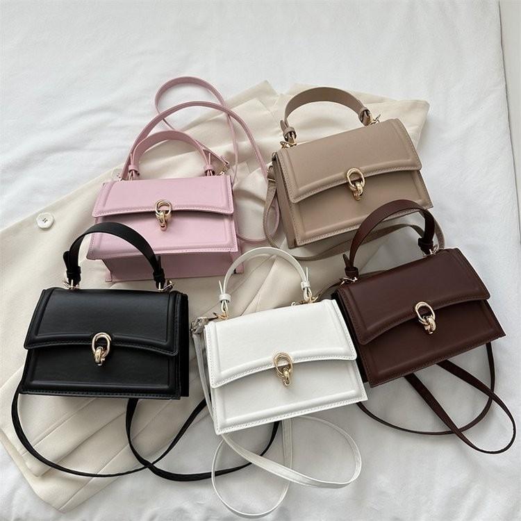 Stylish Urban Chic Small Pu Leather Handbag Fashionable 2023 Designer Purse