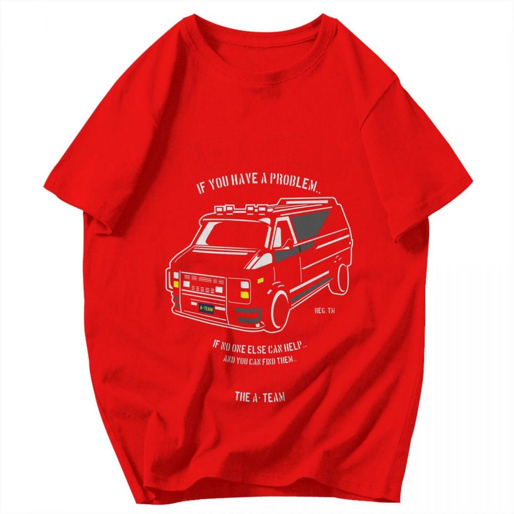 Men T Shirt Mashup TV 80s Hanniba The ATeam Unique Y2K Graphic Anime Unisex Clothing T Shirts