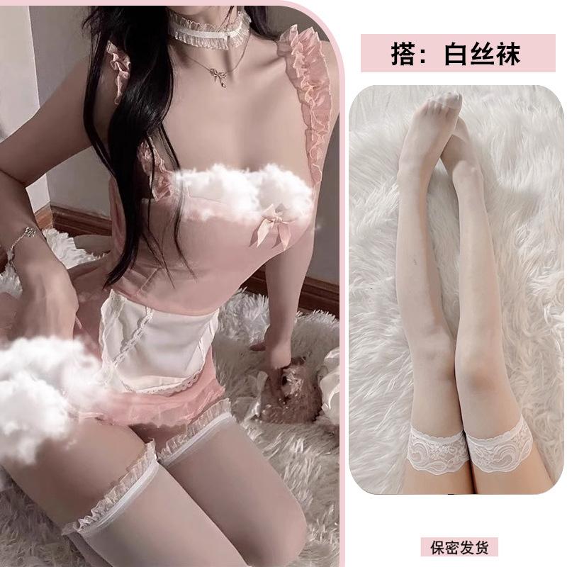 Suspender lingerie little maid pure lust lace suit sexy advanced girl nightdress cosplay woman