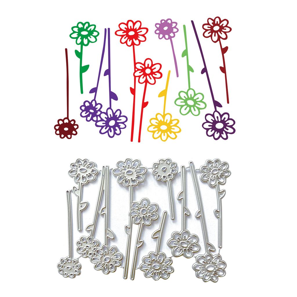 Flowers Embossing Cutting Dies Floralt Die Cuts for Greeting Card Wedding Invitation Making DIY Scrapbooking Photo Album
