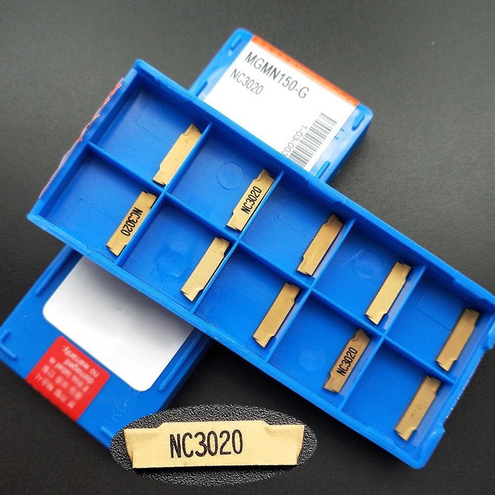 

10pcs MGMN150-G NC3020 1.5mm and grooving Cutting carbide turning inserts