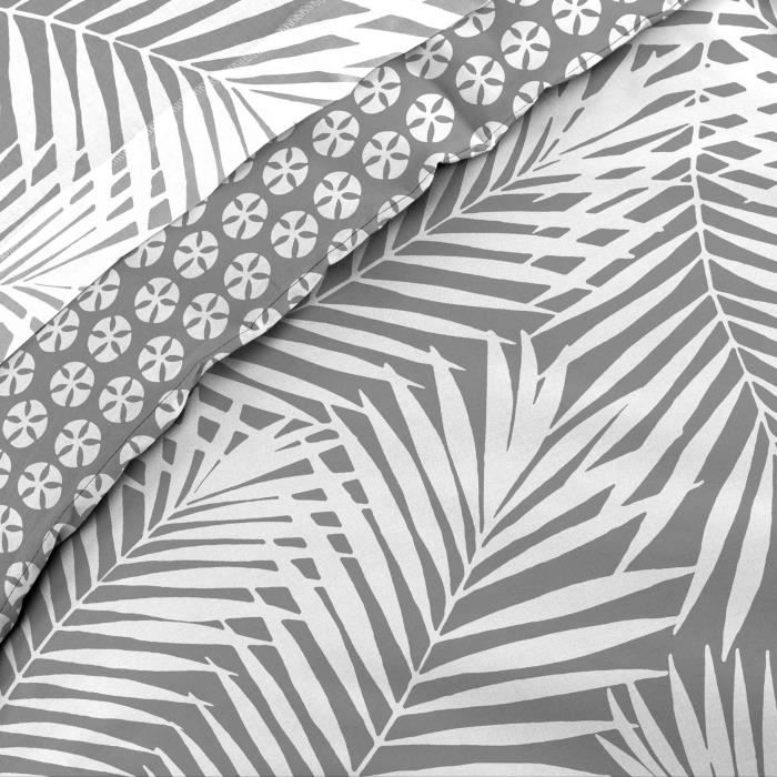 Housse De Couette 220 X 240 Cm Botania Gris