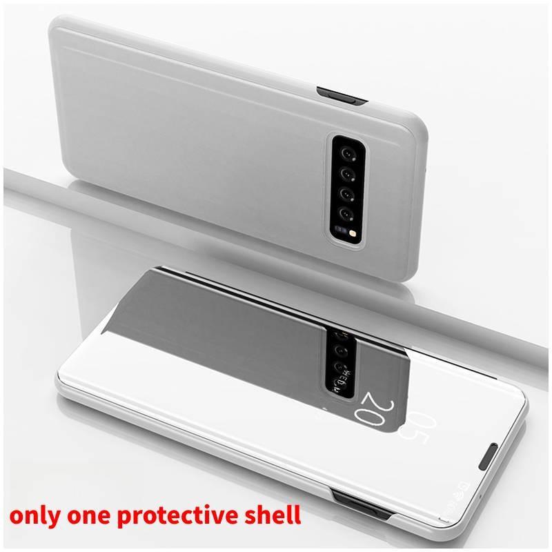 S20 For Galaxy Fe Mirror Touch Flip Phone Protective Case Daily Use