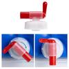 User Friendly DN61 61mm Plastic Faucet in Red and White for Garden Use