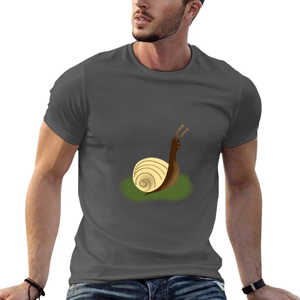 Snail Cute Animals Funny Animals Nursery Kids Art For Boys Art For Girls Tshirt T Shirts For Unisex Pack Cotton Tshirt