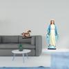 Graceful Horse And Mary Sculpture Figurine Artwork Collectible Art Ornament Statue for Desk