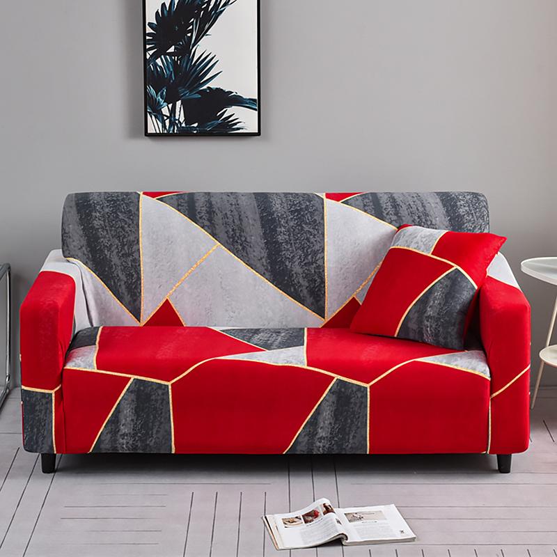 Stretch Sofa Covers for Living Room Anti Slip Sofa Slipcover with Elastic Bottom Pets Friendly Couch Cover Furniture Protector