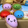 Scatola Cieca Dumpling Glitterato Squishy Giocattolo Sensoriale da Spremere per Alleviare lo Stress