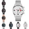 Mens Leather Business Fashion Watch Strap Watch For Gift Giving