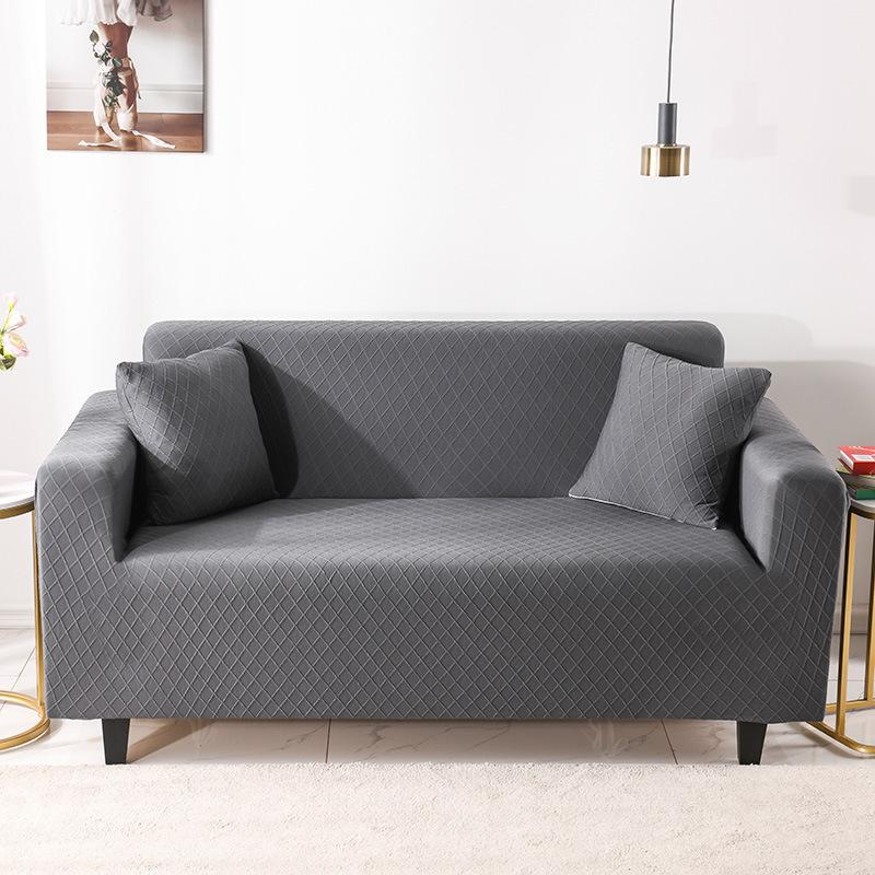 

Легкий Роскошный Однотонный Трехмерный Жаккардовый Роскошный Чехол для Дивана Все Включено Нескользящий Износостойкий Чехол для Дивана Диванное Полотенце 90-140cm