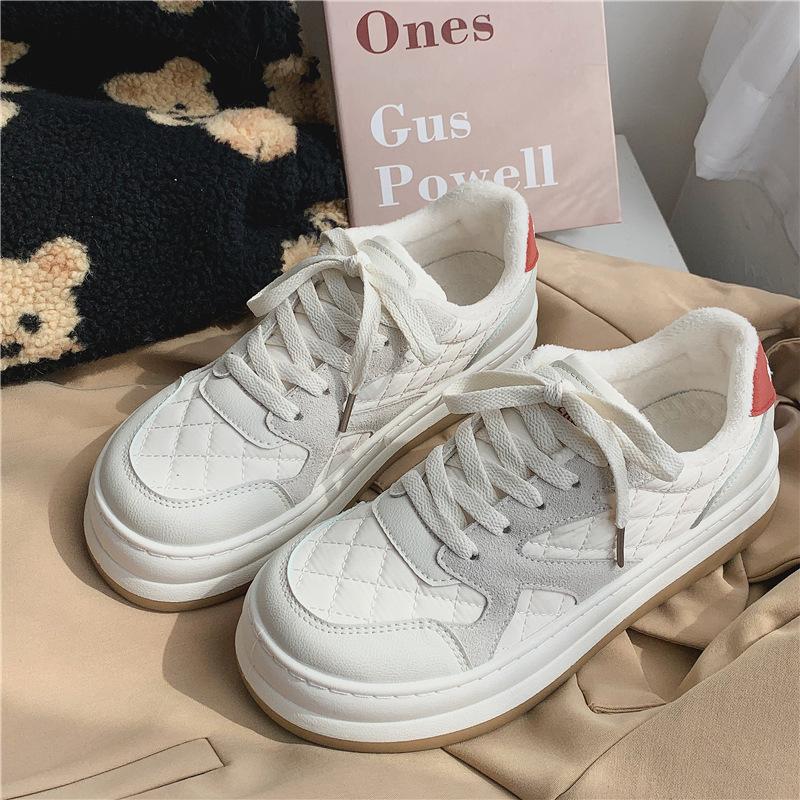 Designer Shoes for Women Winter Sneakers Skateboard White Wedges Vulcanize Shoes New Fashion Spring Comfort Platform Shoes Woman