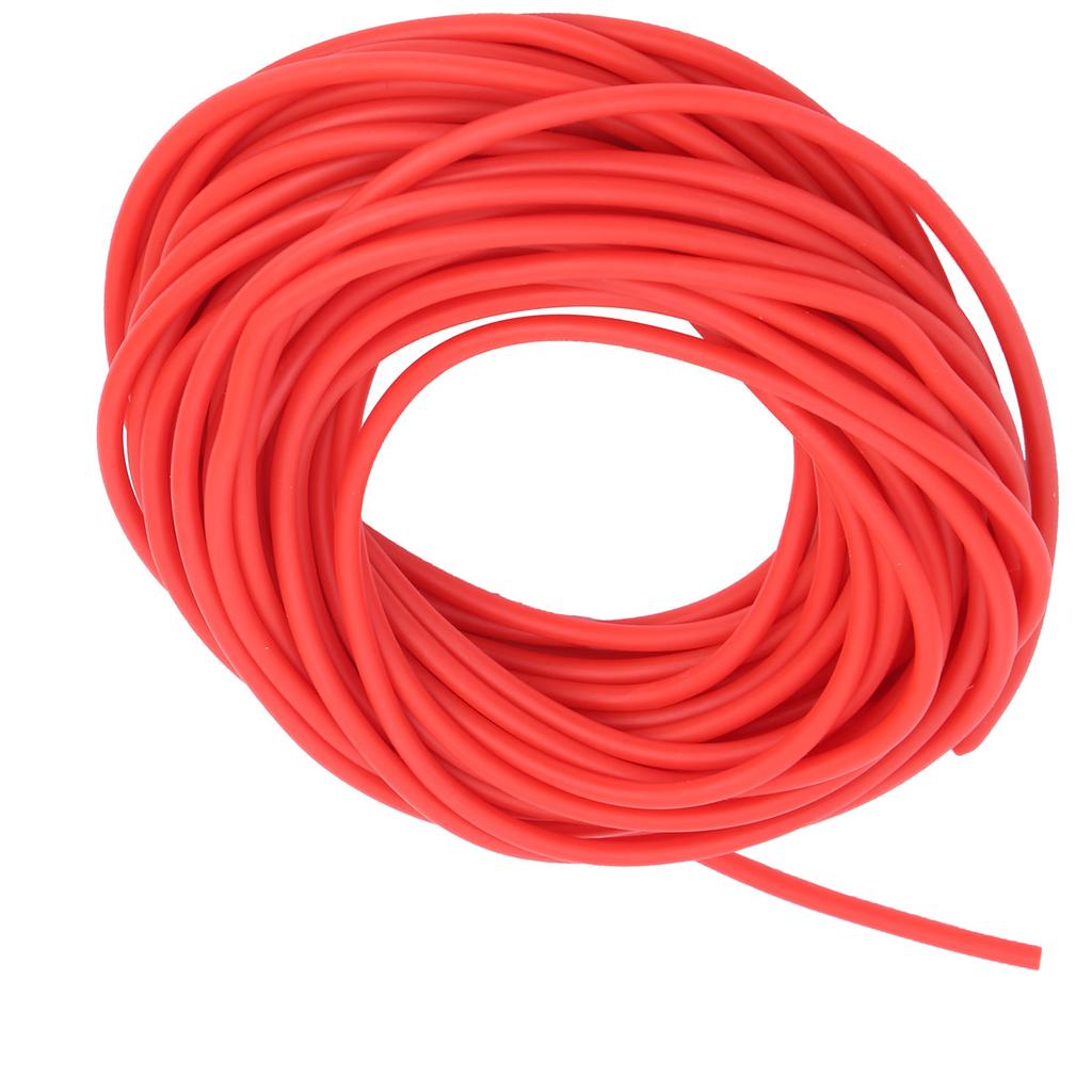 Rubber Band Latex Tube Catapult Hunting Bungee Round    Accessories Red