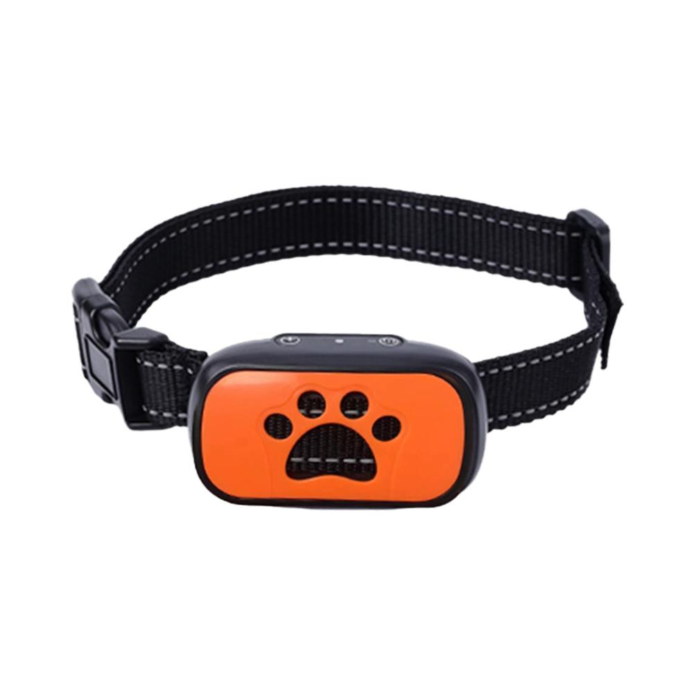 Shock Collar Rechargeable Vibrating Automatic Dog Training Anti-dog Ultrasonic Device Bark Stopper Smart Barking E4S0