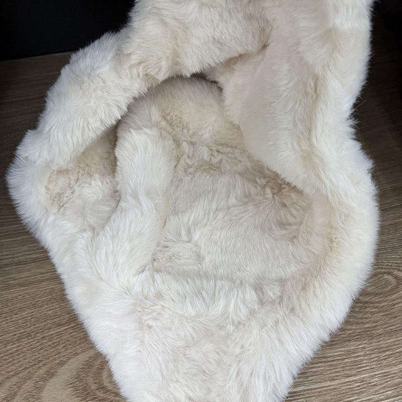Lei Feng hat women's winter thickened warm retro pilot hat fur integrated windproof ear protection cycling locomotive hat