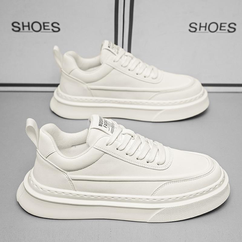 Casual Board Shoes Men's New Spring Men's Shoes Sports Shoes Men's Versatile Shoes Breathable Shock Absorption Thick Sole