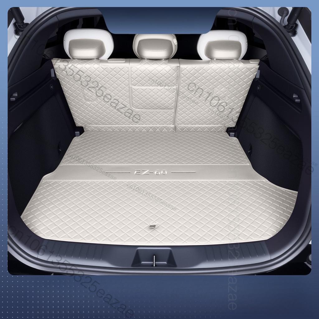 Für Mazda EZ-60 EZ60 CX-6e 2025 2026 Kofferraummatte Heckklappen-Liner Ladeboden Lederboden Teppichschale Schutzzubehör Matten