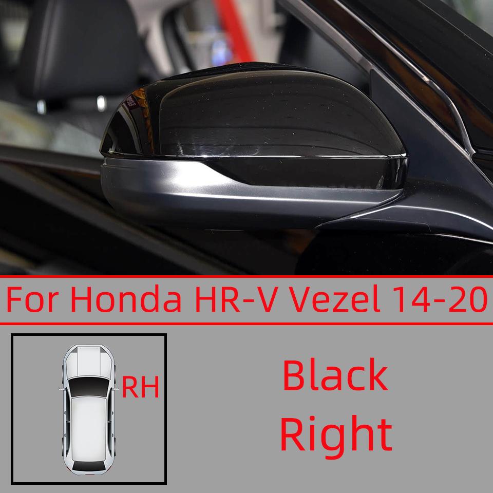 Car Accessories For Honda HR-V Vezel 2014-2020 RU Rearview Mirror Cover Cap Lid Shell Housing Cap Painted White Sliver Red