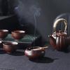 Retro Ceramic Wood-Fired Teapot Gift Set