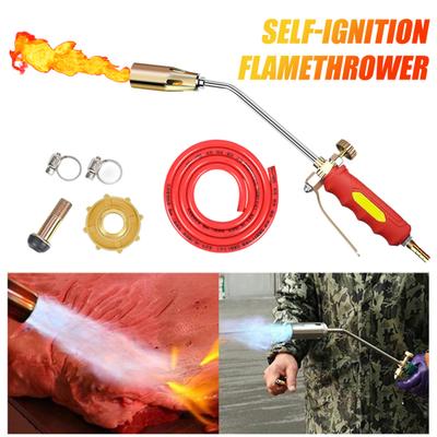 Propane Torch Weed Burner Kit Ergonomic Handle Easy To Install Multifunctional Flamethrower with Flame Control