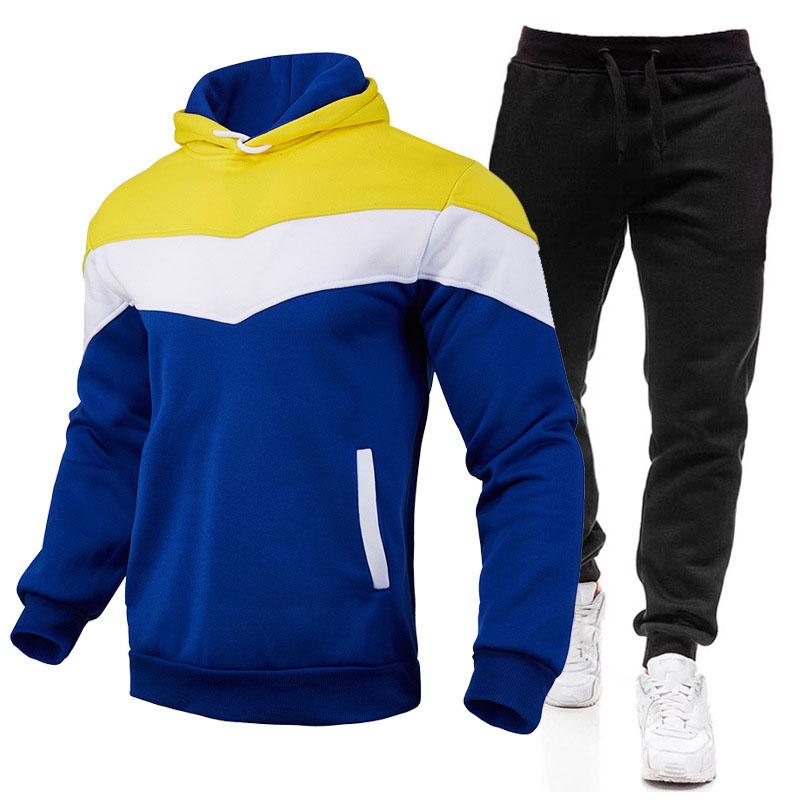 Men's Clothing Casual Sweatshirt Set Sweatshirts Men Hoodies Sports Tracksuit Jogging