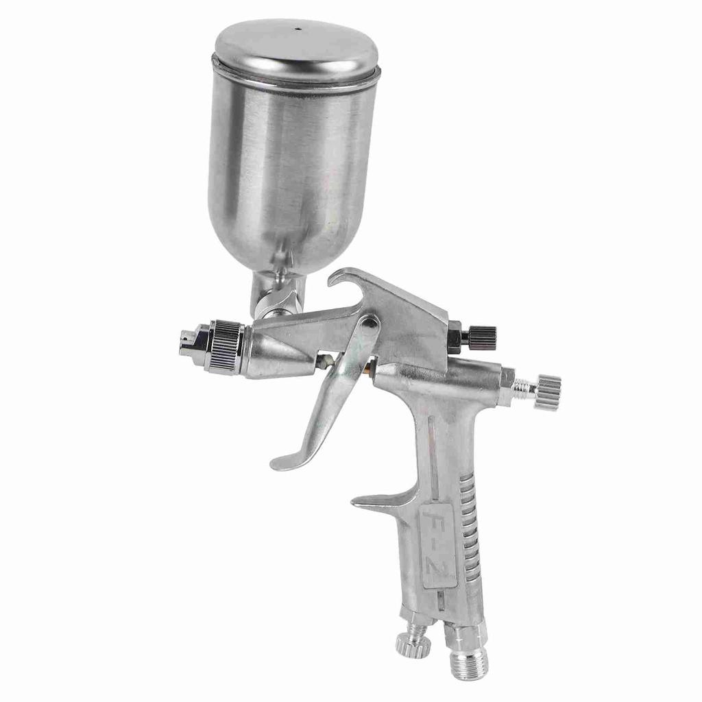 0,5mm Düse 125ml Schwerkraftzufuhr Modus Pneumatisches Werkzeug F2 Luft Farbspritzpistole