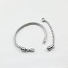 DIY Stainless Steel Snake Chain Bracelet - Family Series, Waterproof & Non-Fading.