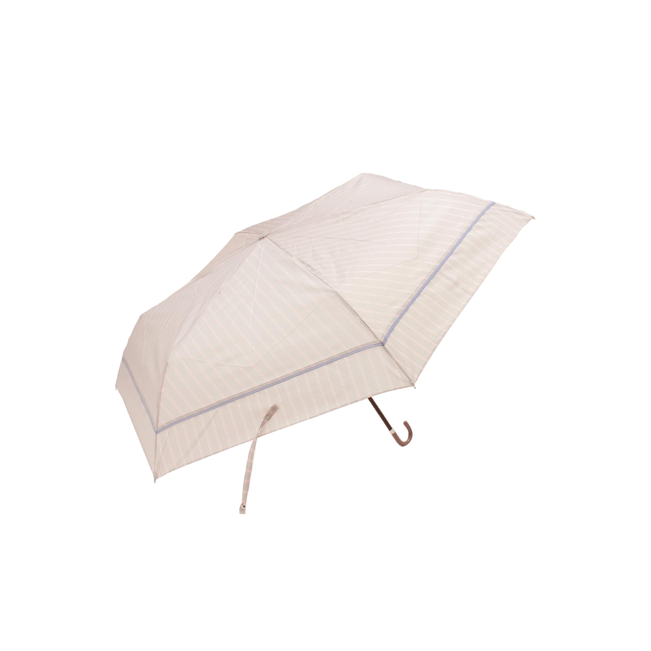 

Afternoon Tea Living JA92 Полосатый складной серый зонт, серый