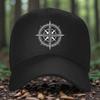 Windrose Baseballkappe Outdoor Verstellbare Sonnenhutkappe Unisex Lässige Sportkappe