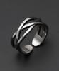 Blancier Modern Bl267R1274 Open Ring Wave Women'S Ring