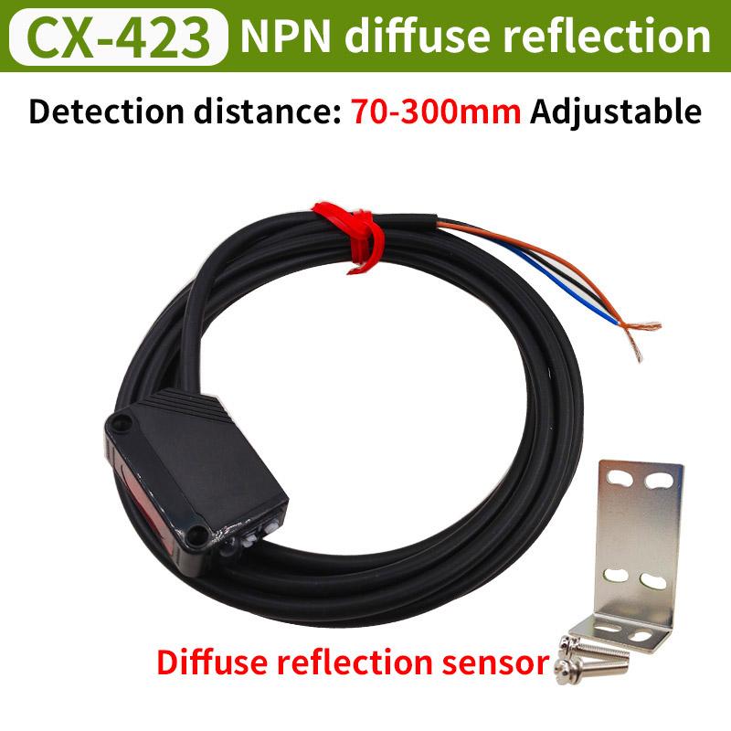 Red LED sensor photoelectric switch CX-441 CX-421 CX-481NPN PNP Diffusion Type Proximity Switch With Reflective Plate