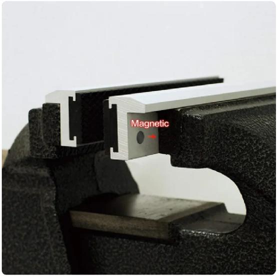 New 3 inch Vise Jaws with Strong Magnetic Universal Soft Vice Jaws Pads Covers Multi-Purpose Protector for Any Metal Vice 2PCs
