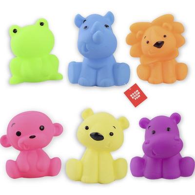 Boom Boompo Hund Mjuk Geléboll Latex Gnisslande Boll Leksak, Djurpark, 1 Set