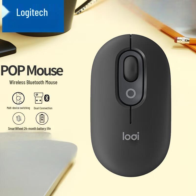 Logitech POP MOUSE Wireless Bluetooth Mouse