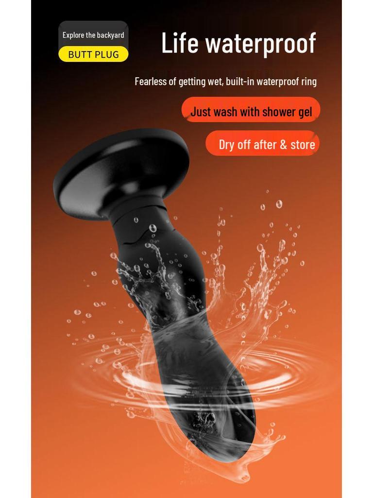 Vergnügungsvibration Anal-Reizkugeln - Unisex Flirt-Plug