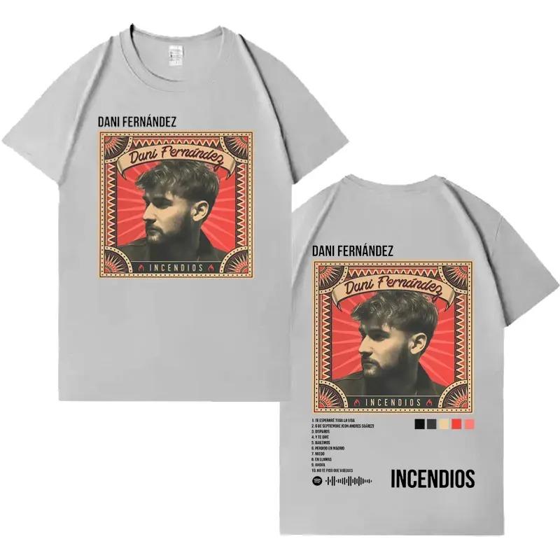 Rapper Dani Fernandez 2026 New Album TShirt Unisex Trendy Crew Neck Casual Y2K Aesthetic Loose TShirt Streetwear Tshirts