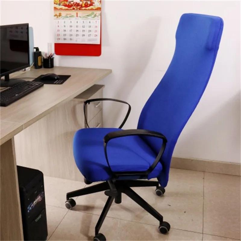 Home Office Chair Cover Stretch Computer Chair Cover Dustproof Swivel Chair Cover Slipcover Armchair Protector Gaming Case