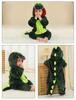 Maeau Dinosaur Baby Cute Winter Newborn Birthday Baby Shower Photo Green Size 90 Kids' Costume, Costume, Romper, Wear, Clothes, Pajamas, Gift, Gift,