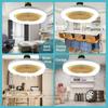 LED Ceiling Fans LED Light Ceiling Fan With Remote Control Wide-Angle 360-Degree Rotating Home Supplies For Kitchen Bathroom