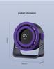 Portable Mini Bladeless USB Clip Fan - Compact Desktop Fan