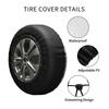 1pc Moonlit Night Tire Cover/Wheel Cover/Fashionable Universal/Wheel Protection Cover/Suitable For Most Cars/Spare Wheel Cover/S