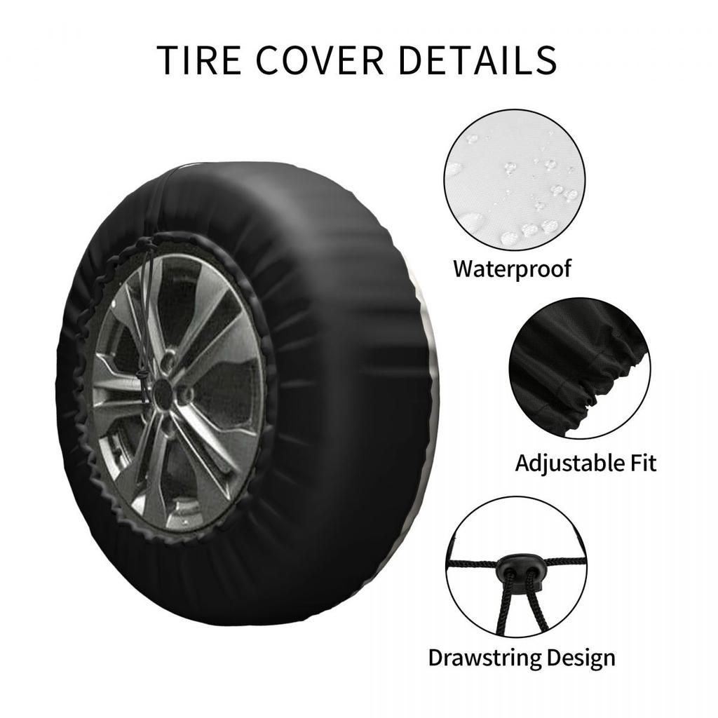 1pc Moonlit Night Tire Cover/Wheel Cover/Fashionable Universal/Wheel Protection Cover/Suitable For Most Cars/Spare Wheel Cover/S