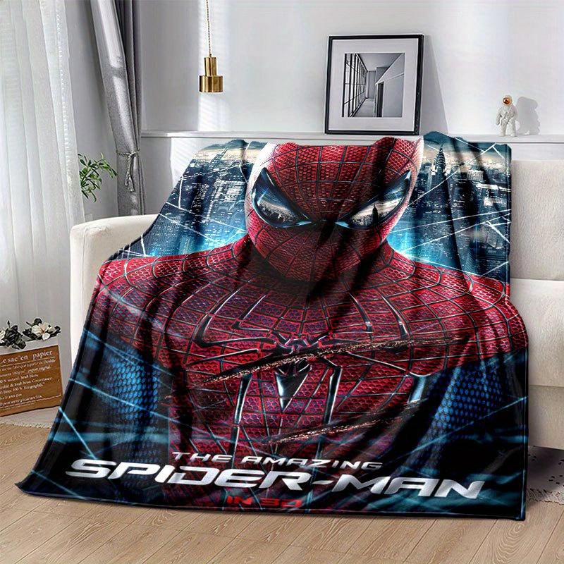 Spider-man Roztomilá Tištěná Deka Obdélníková Měkká Pohodlná Moderní Styl Polyester