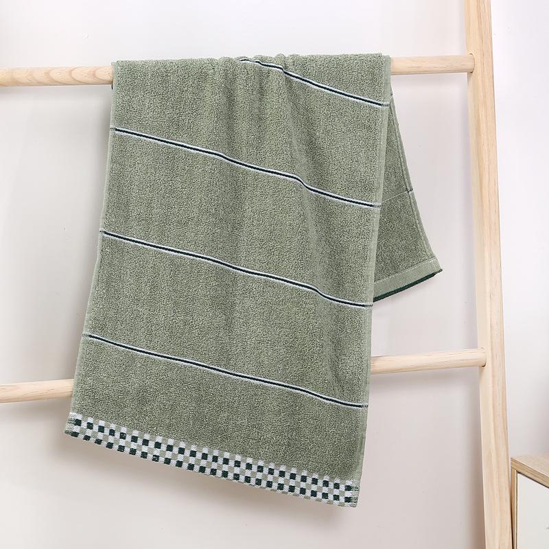 100% Cotton Thickened Bath & Face Towel - Soft, Absorbent, Adult Use, Perfect Gift