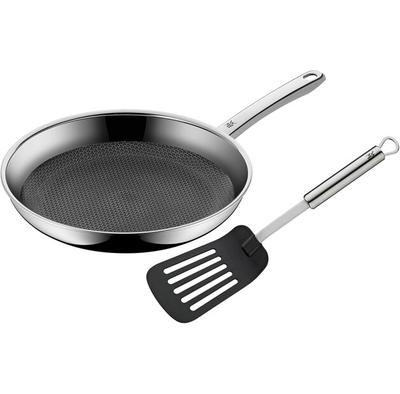 ProfiResist Frying Pan with Handle 28 Cm, Including Spatula (17.5628.9990)