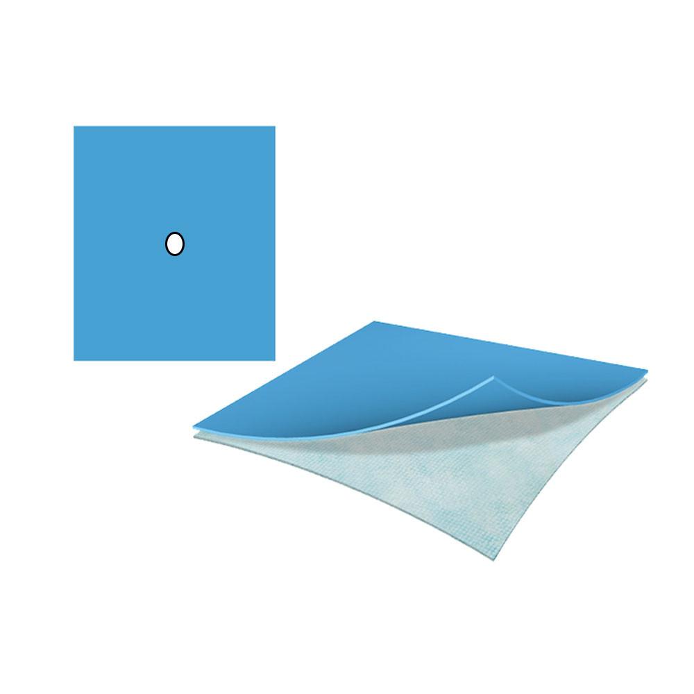 Surgical Drape 50cm x 60cm With Hole 7cm Without Adhesive 60G 2W Sterile Alphatex 1pc